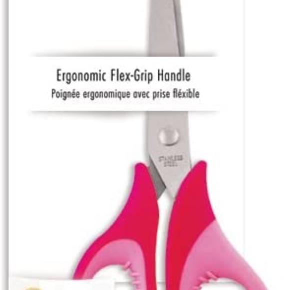 Soft-grip Scissors 7.5" (19 cm) Pink - Picture 10 of 11